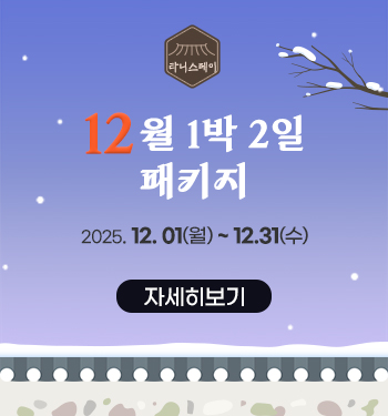 12월 1박2일 패키지