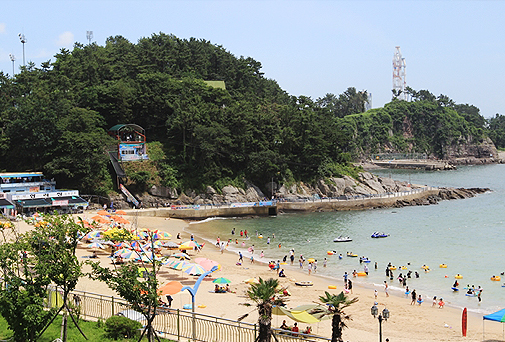 남일대 해수욕장